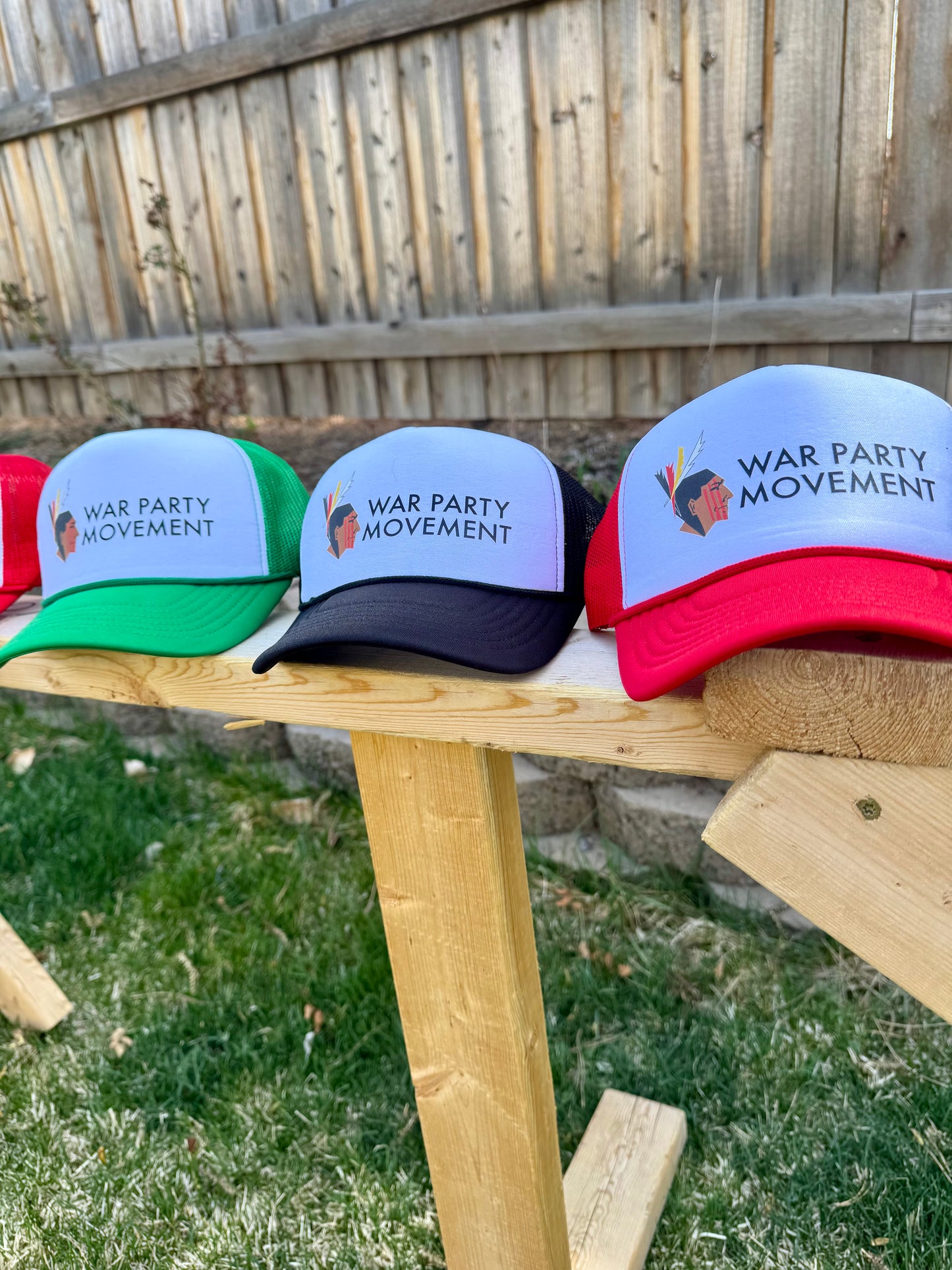 WAR PARTY MOVEMENT TRUCKER HAT