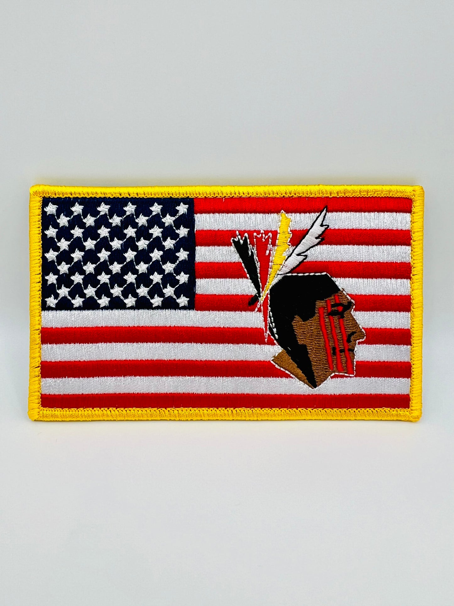 Embroidered War Party Flag Patches