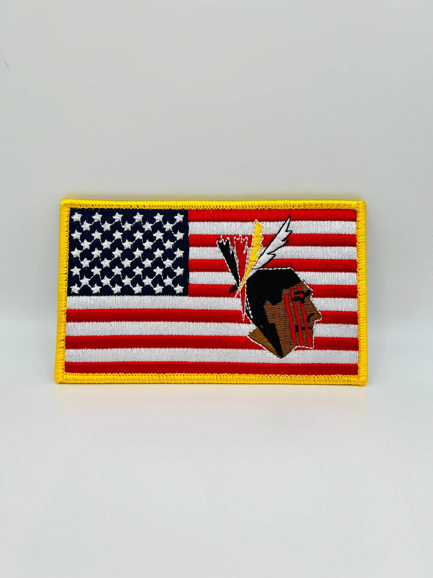 Embroidered War Party Flag Patches
