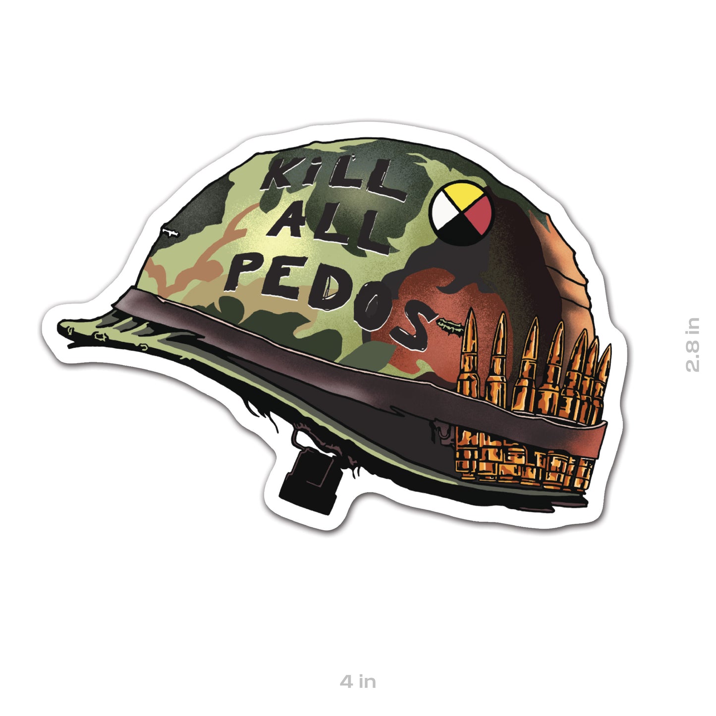 Kill All Pedos Sticker