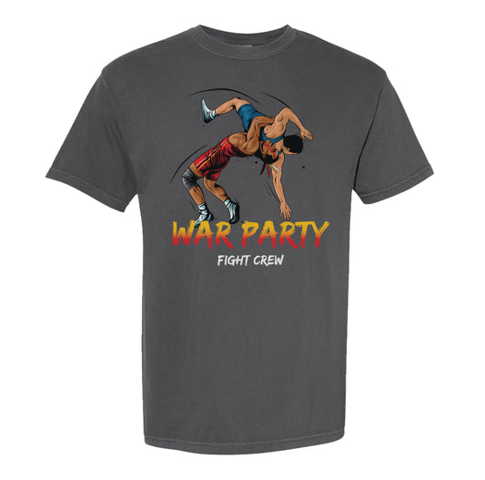 War Party Fight Crew Vol. 2 — “Throwback Warrior” Heavyweight Tee
