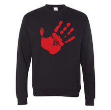 Load image into Gallery viewer, Red Hand Sweatshirt
