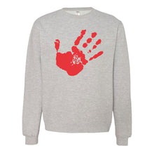 Load image into Gallery viewer, Red Hand Sweatshirt
